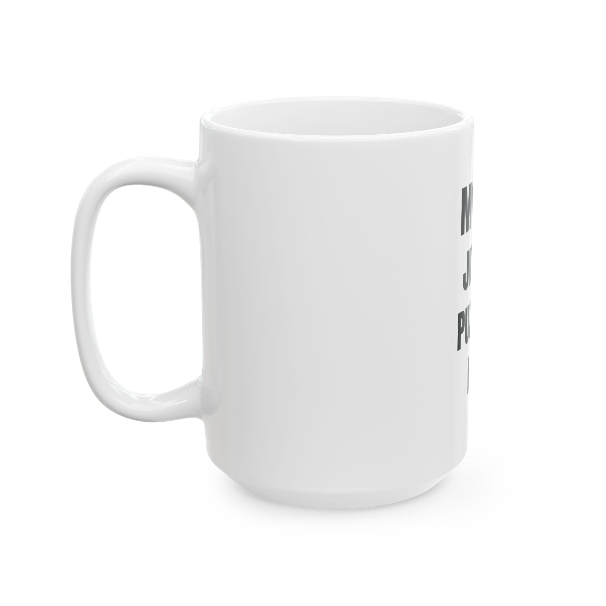 Personalized Jigsaw Puzzling Mug — Funny Puzzle Lover Ceramic Coffee Cup (11oz, 15oz)