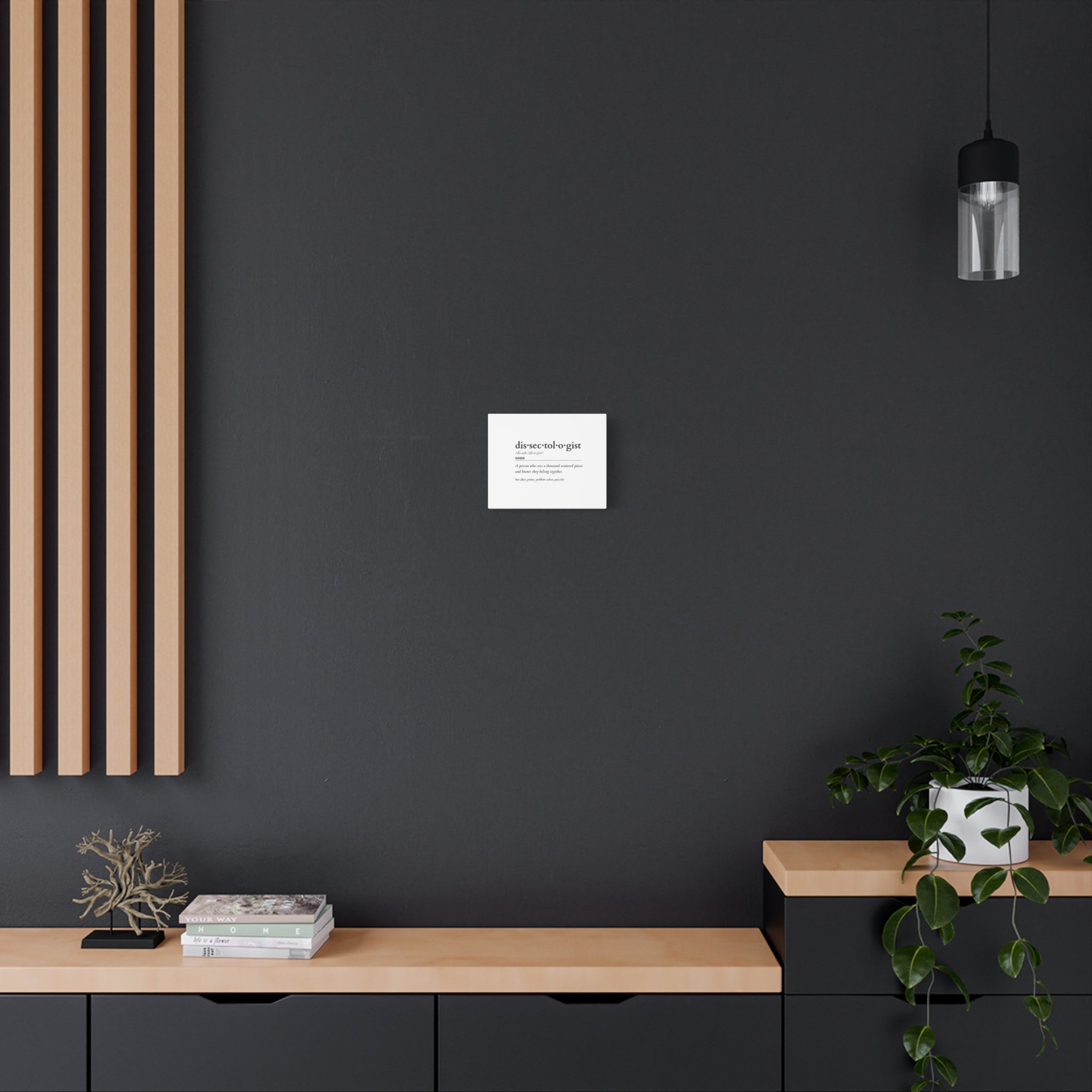 Dissectologist Definition Print — Jigsaw Puzzle Wall Art