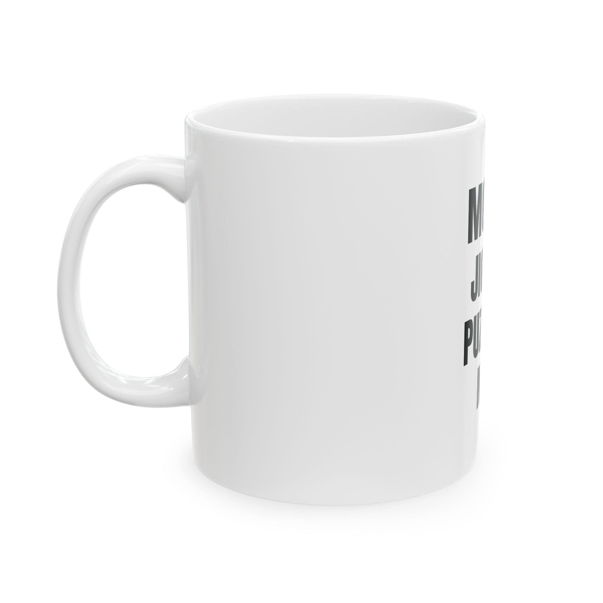 Personalized Jigsaw Puzzling Mug — Funny Puzzle Lover Ceramic Coffee Cup (11oz, 15oz)