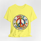 PIECE Love Puzzles Tie-Dye T-Shirt - Unisex