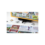 New Patented ROTATING Jigsaw Puzzle Box Top Holder